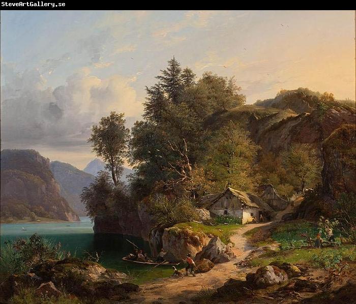 George Gillis Haanen Austrian Landscape